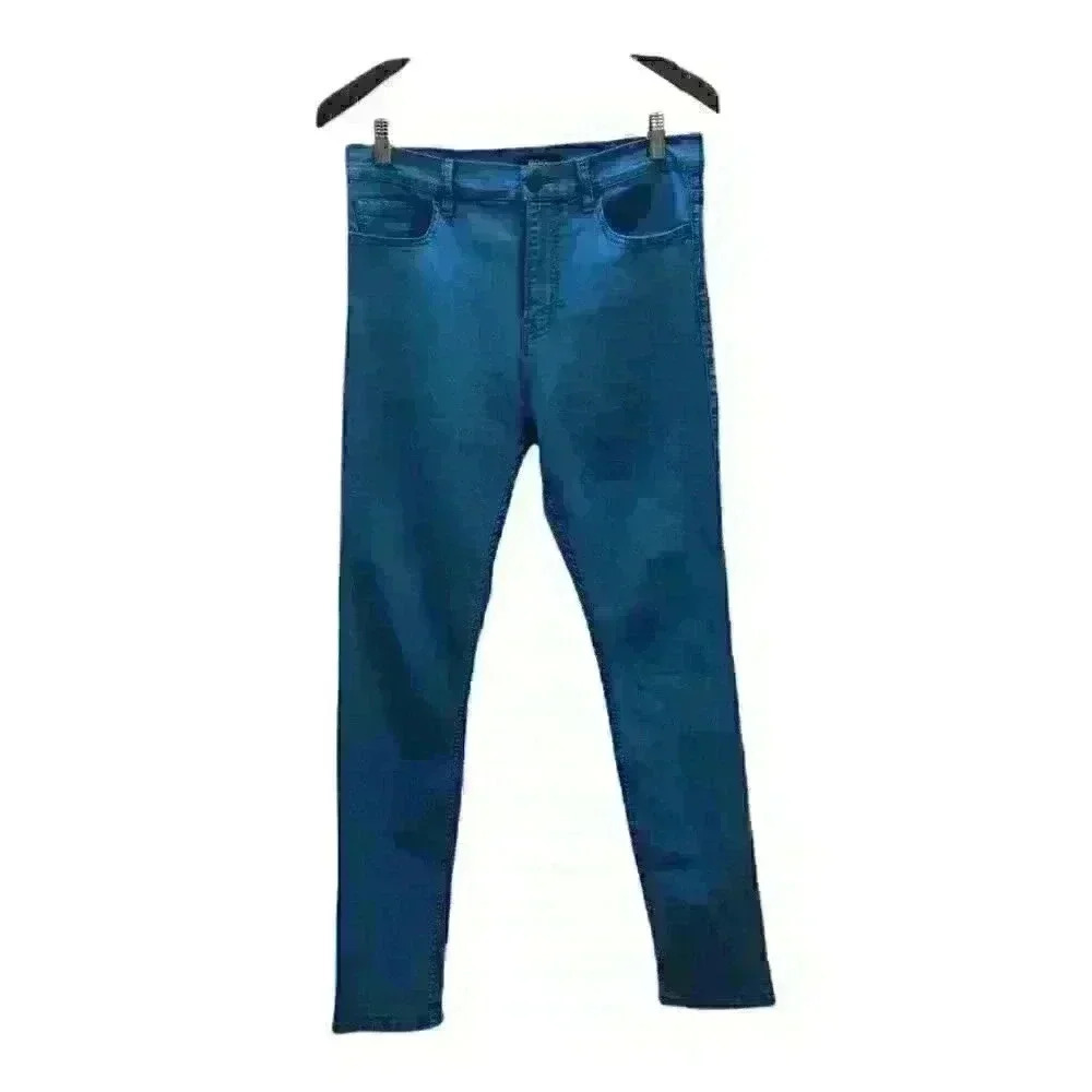 BDG Twig High Rise Ankle Skinny  Jeans Pants Stretch Blue